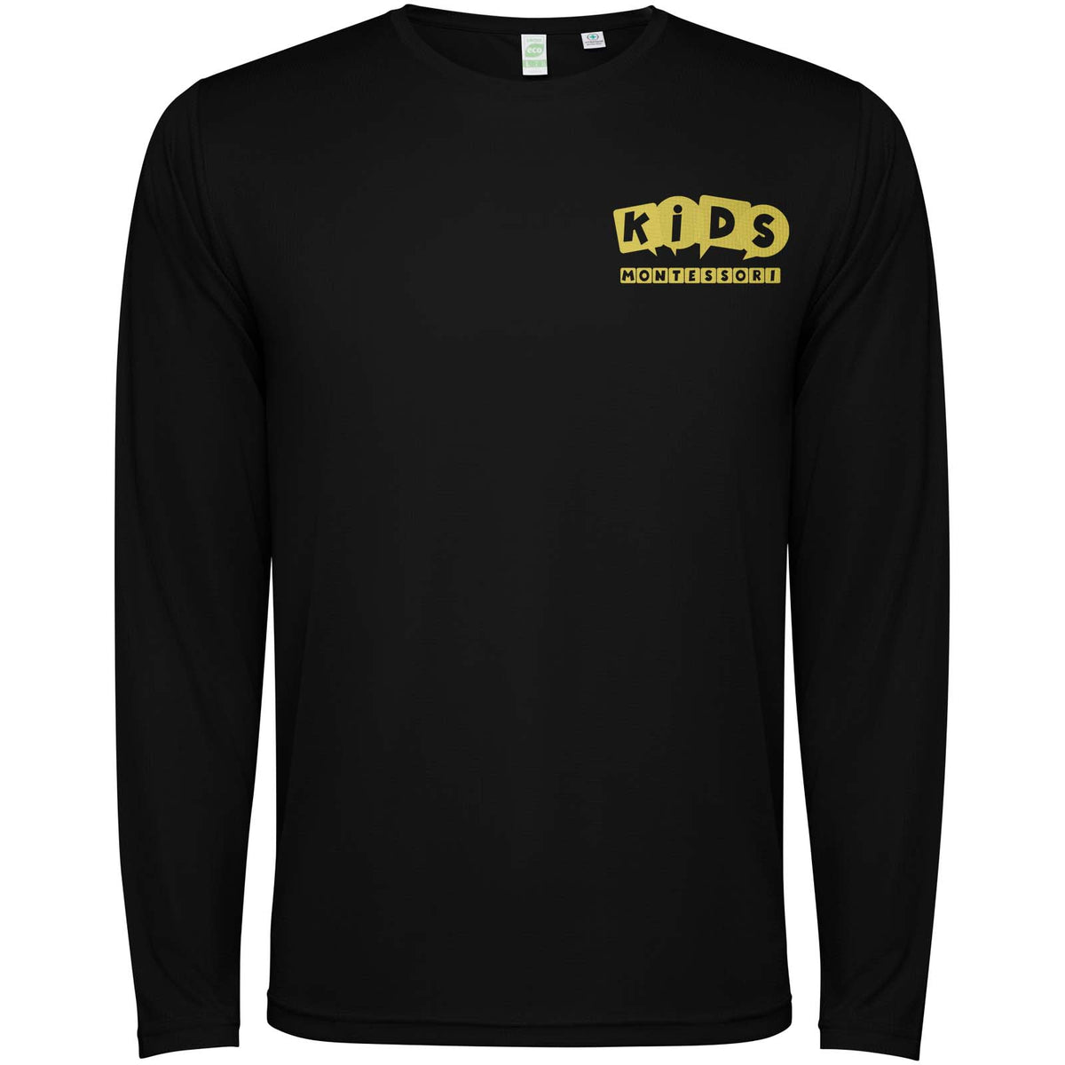 Estoril 125 g/m² långärmad funktions T-shirt för barn