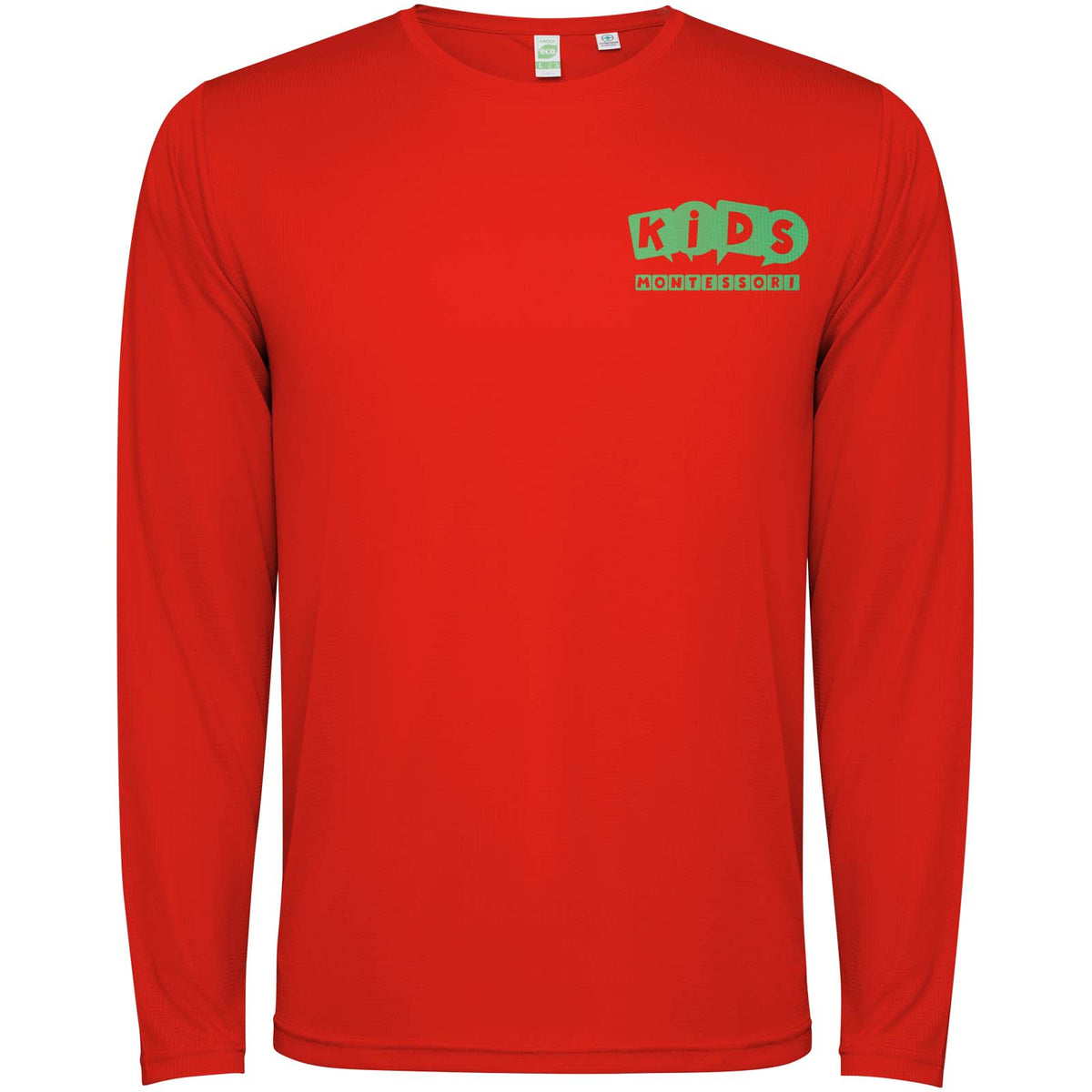 Estoril 125 g/m² långärmad funktions T-shirt för barn