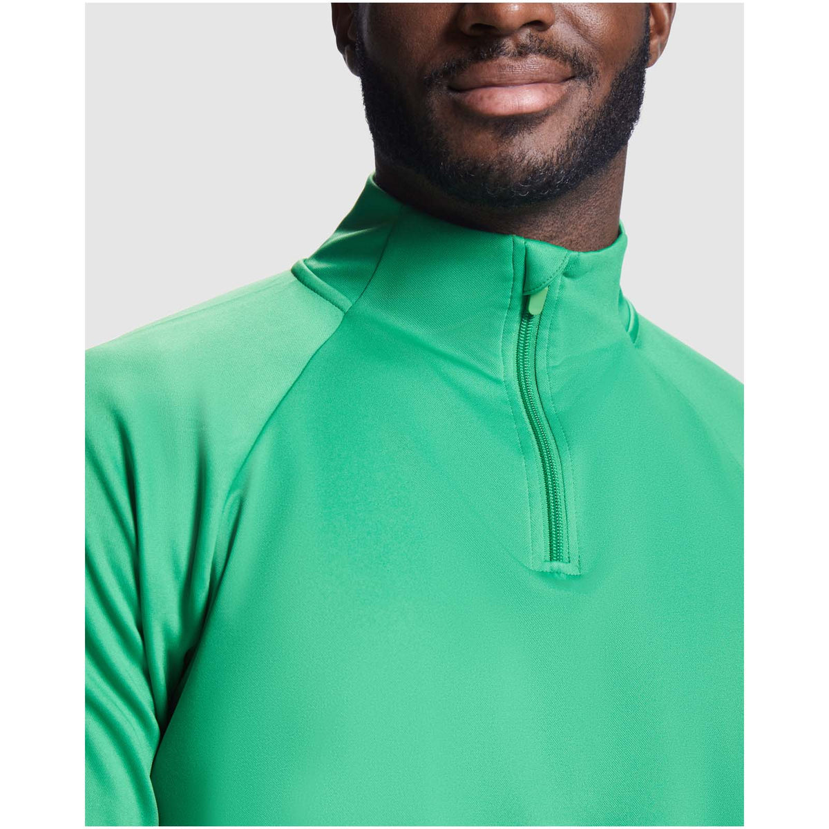 Epiro 200 g/m² långärmad sweatshirt med kvartslång dragkedja för barn