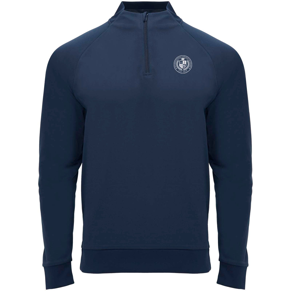 Epiro 200 g/m² långärmad sweatshirt med kvartslång dragkedja för barn