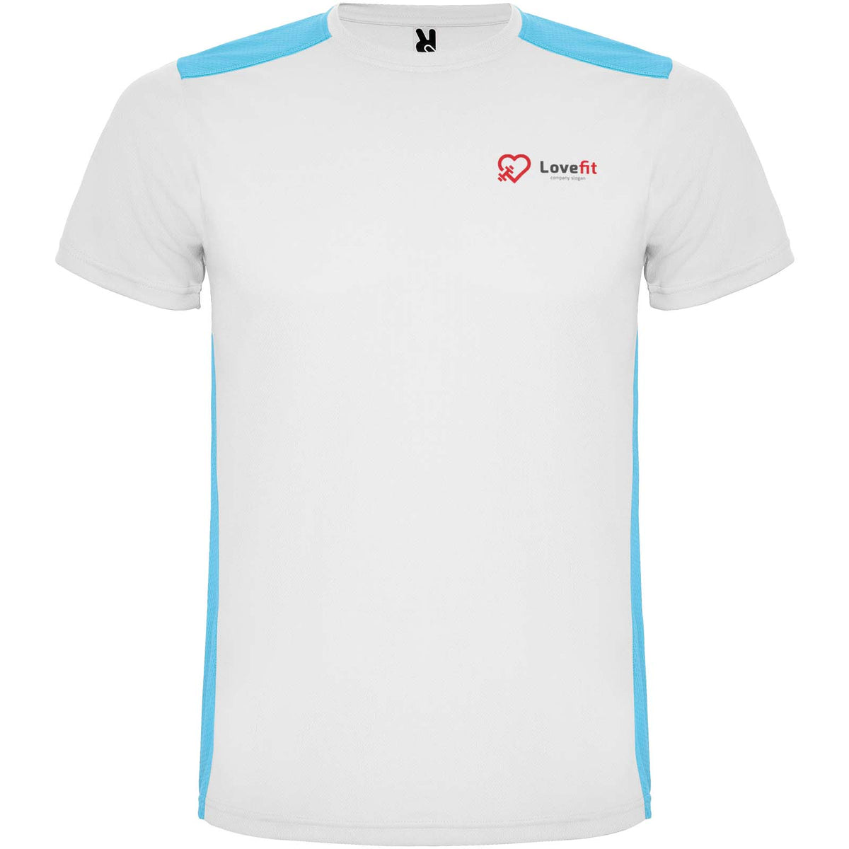 Detroit 130 g/m² kortärmad sport-T-shirt för barn