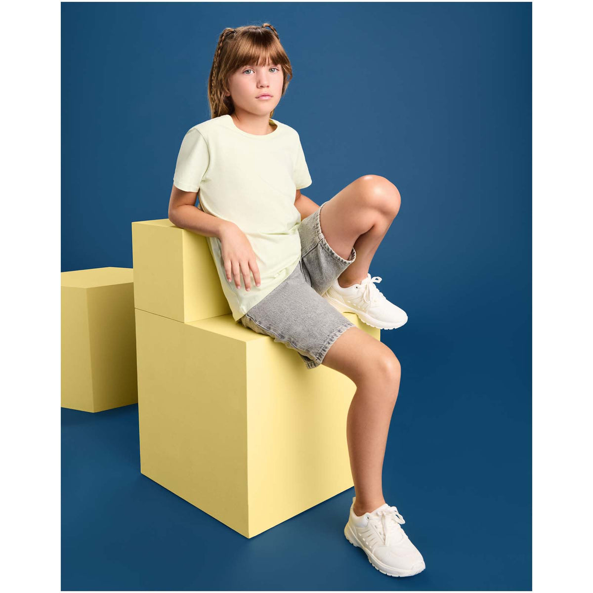 Breda 175 g/m² kortärmad T-shirt ekologisk bomull barn