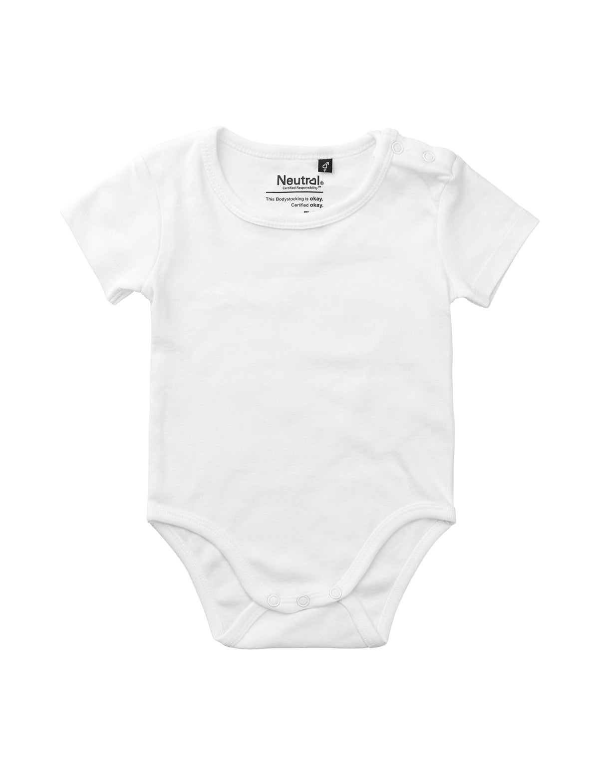Babybody med korta ärmar
