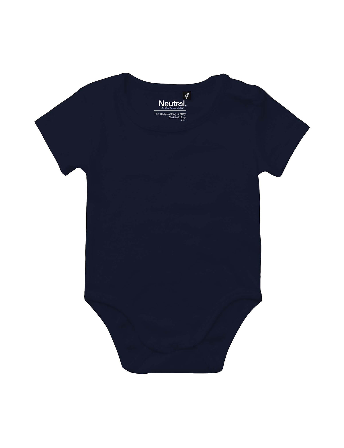 Babybody med korta ärmar