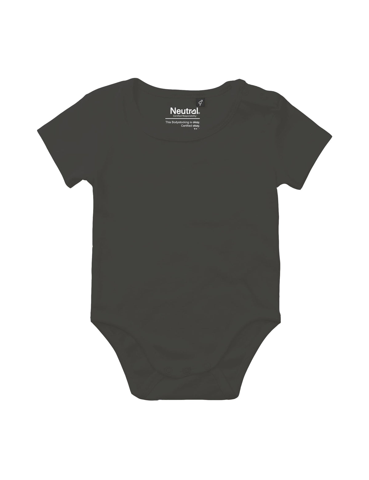 Babybody med korta ärmar
