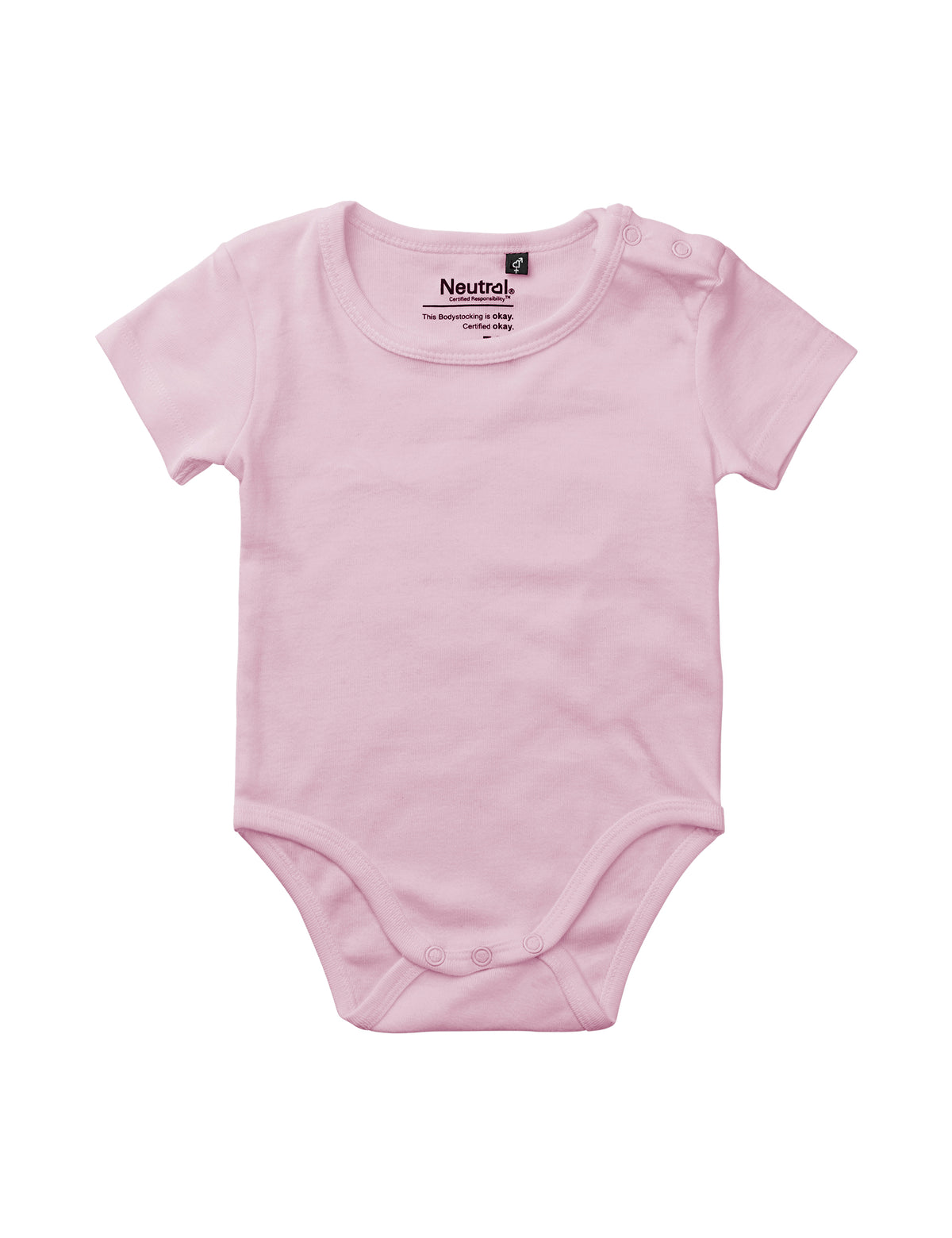 Babybody med korta ärmar