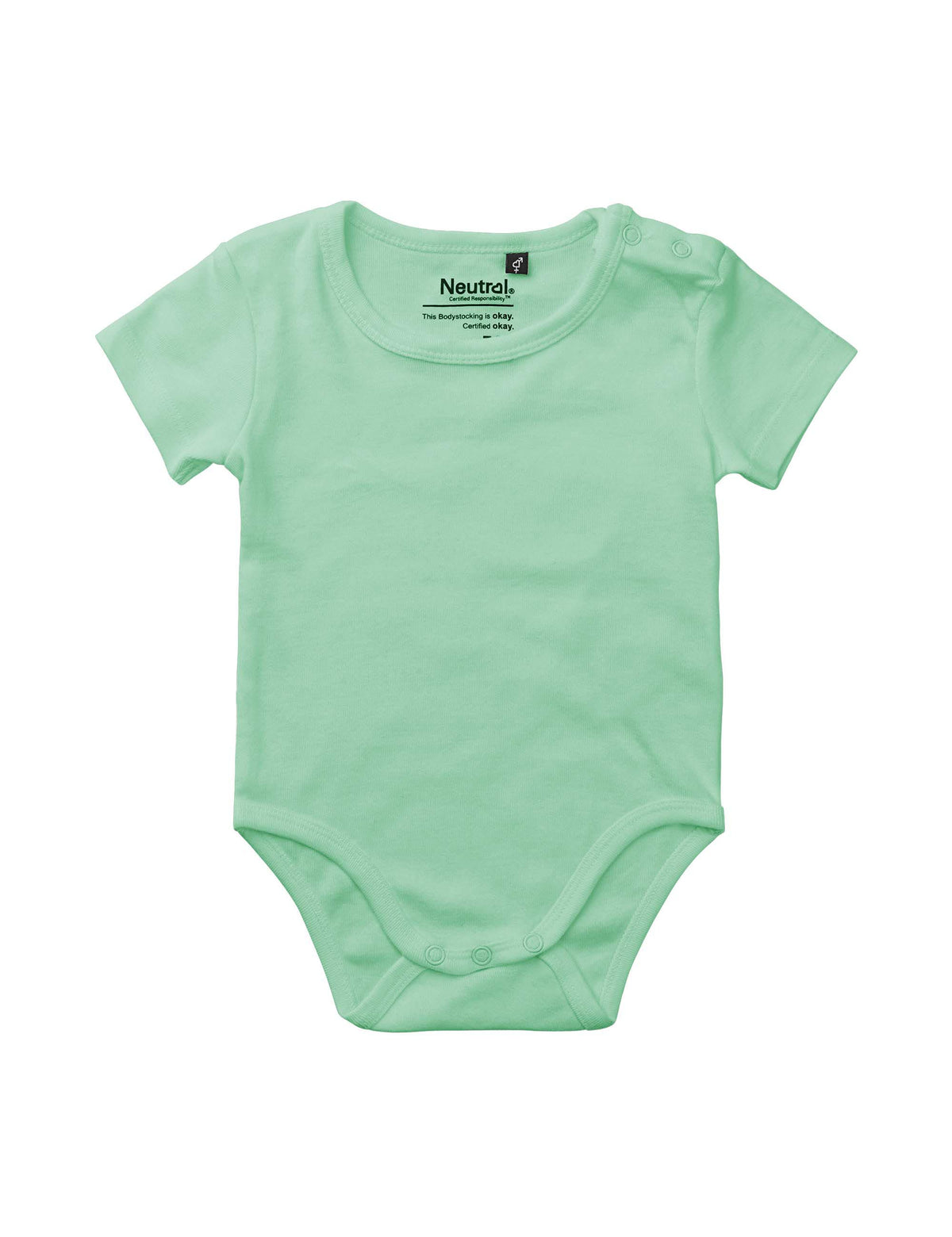 Babybody med korta ärmar