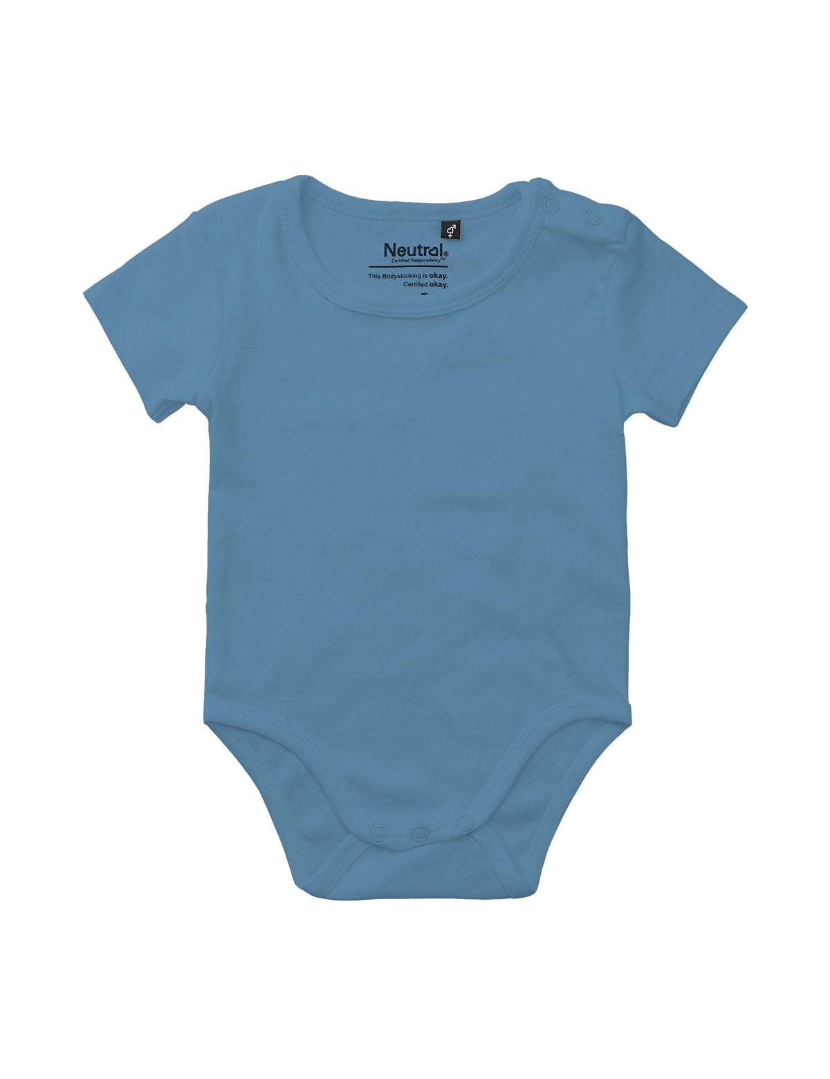 Babybody med korta ärmar