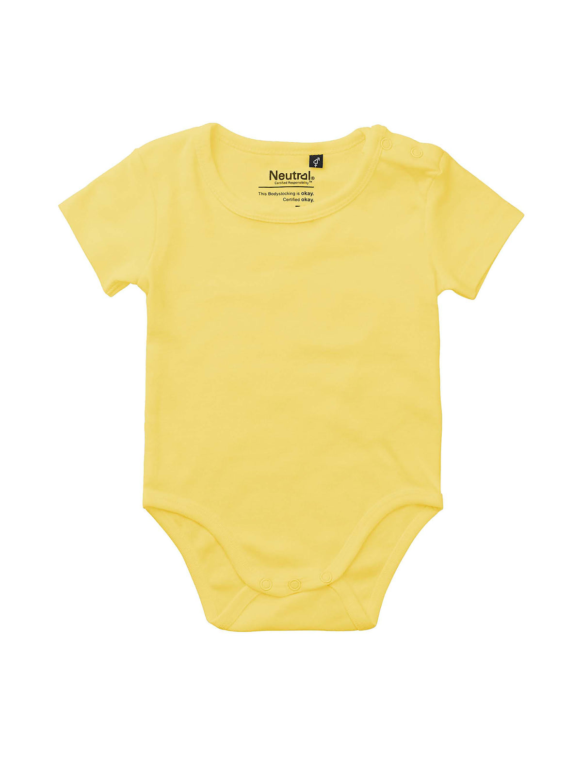 Babybody med korta ärmar