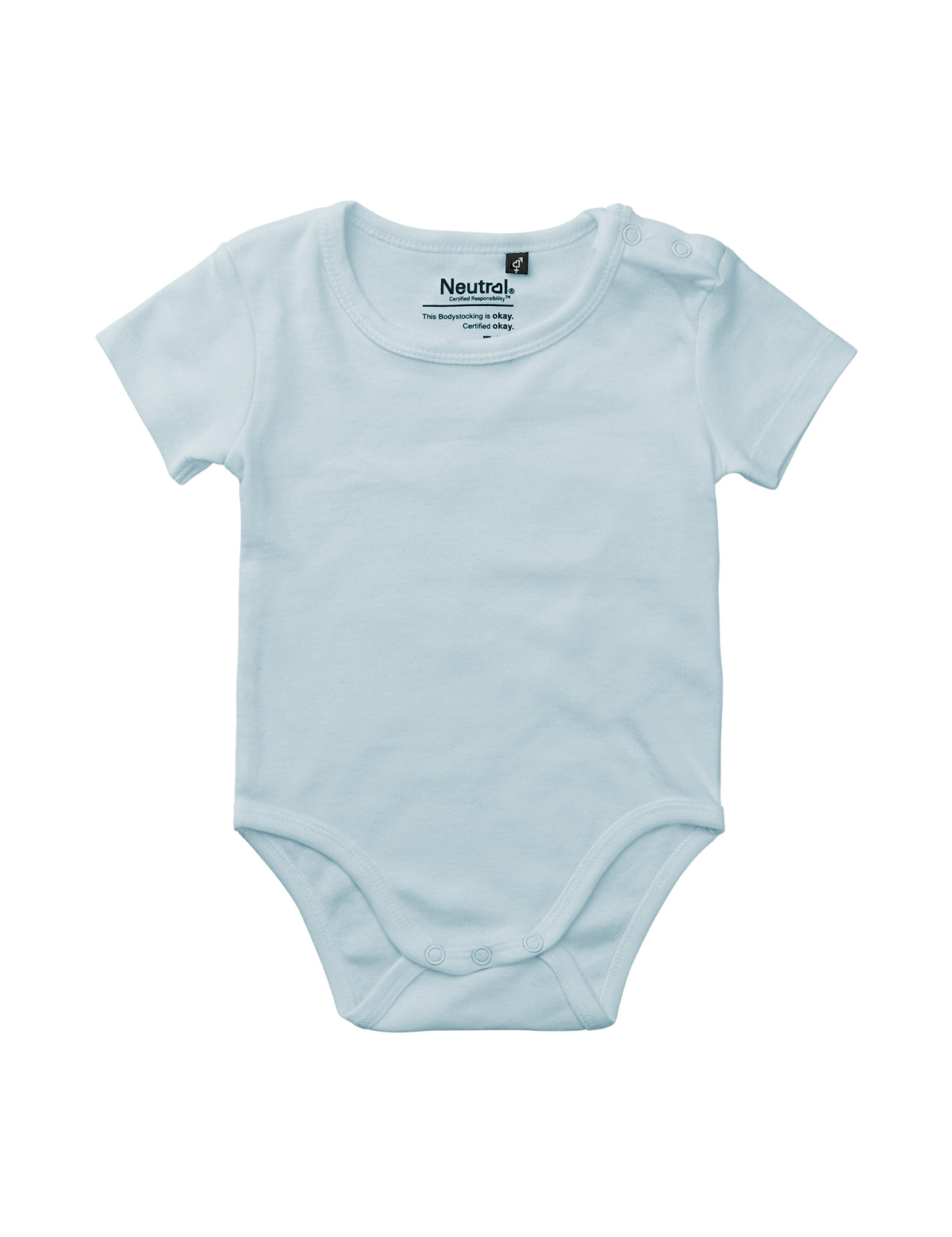 Babybody med korta ärmar