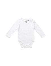 Babybody med långa ärmar