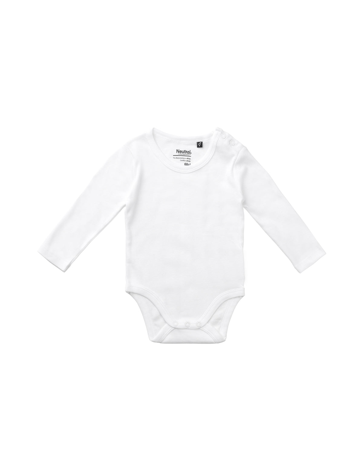 Babybody med långa ärmar