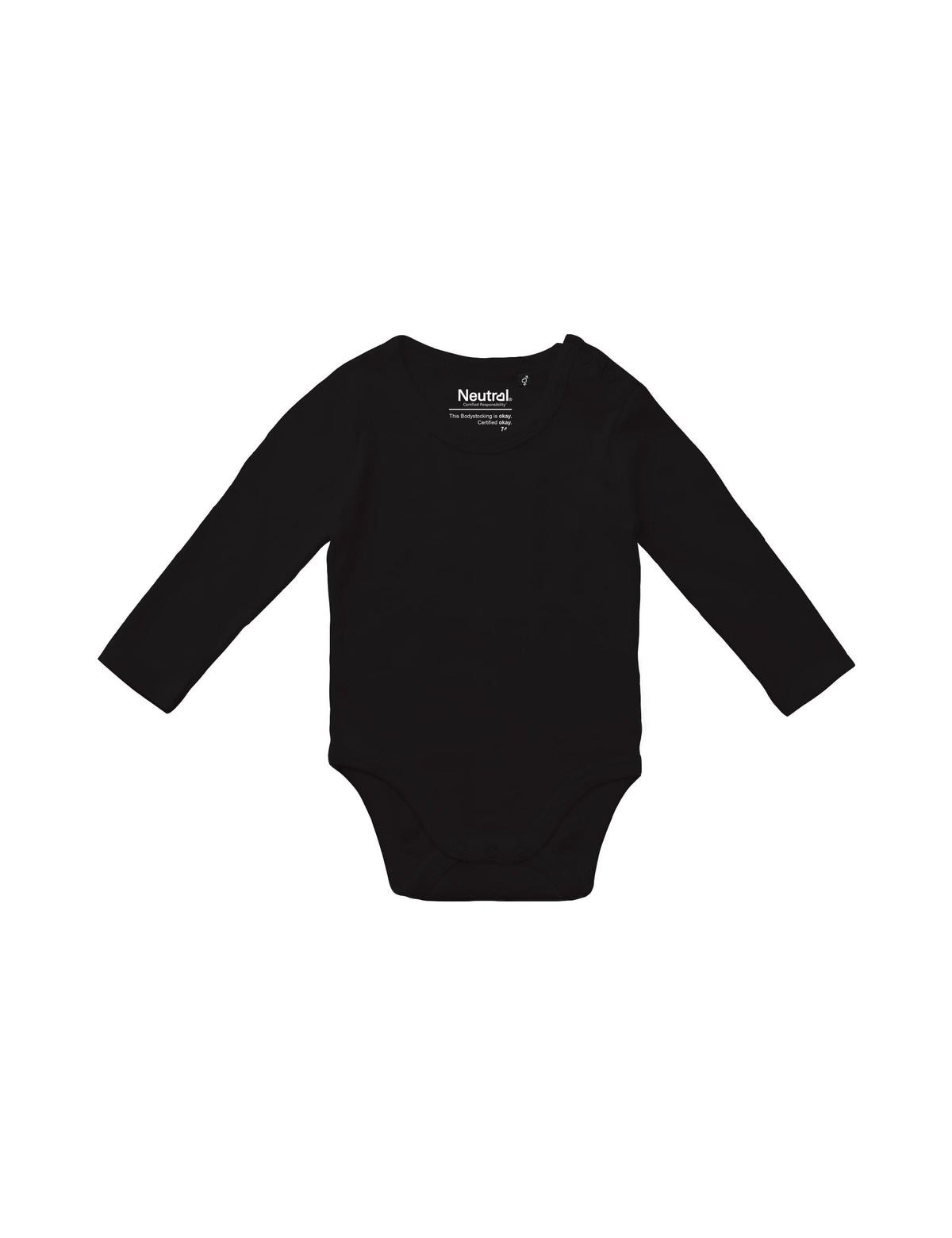 Babybody med långa ärmar