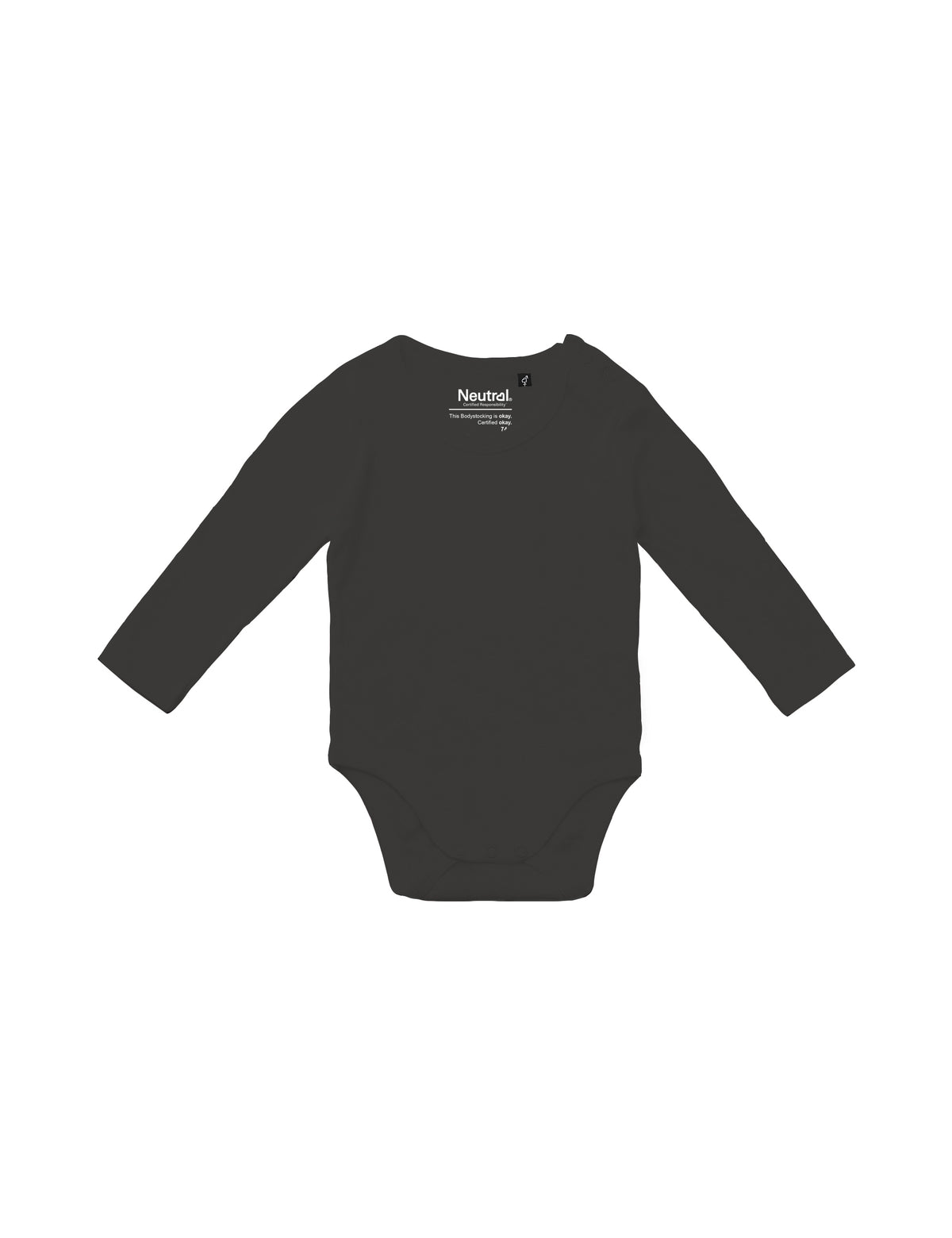 Babybody med långa ärmar