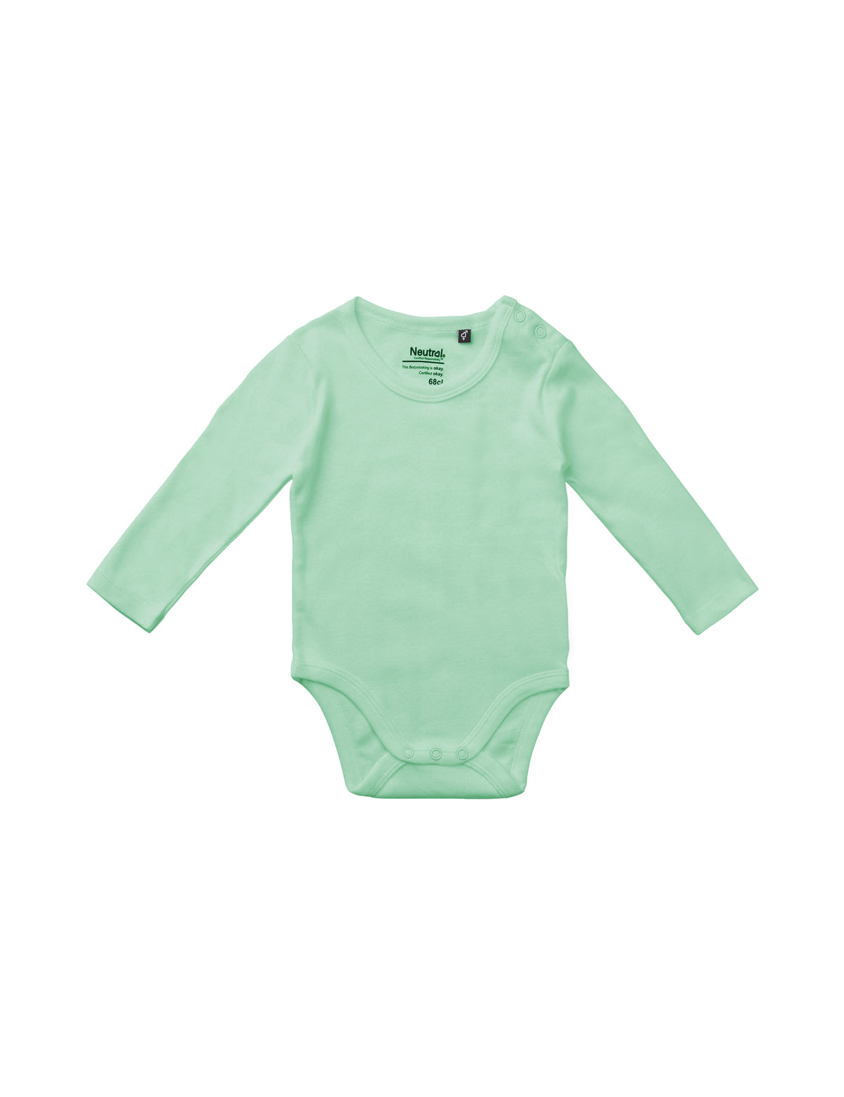 Babybody med långa ärmar