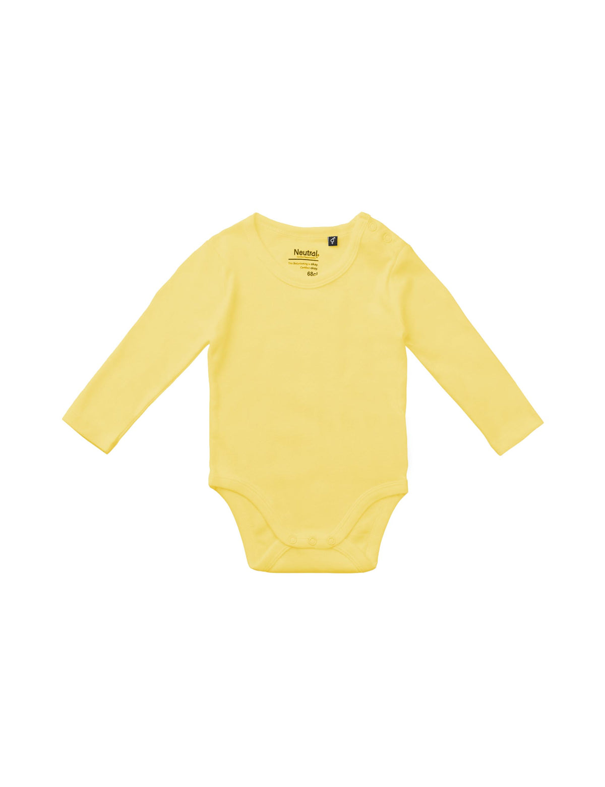 Babybody med långa ärmar