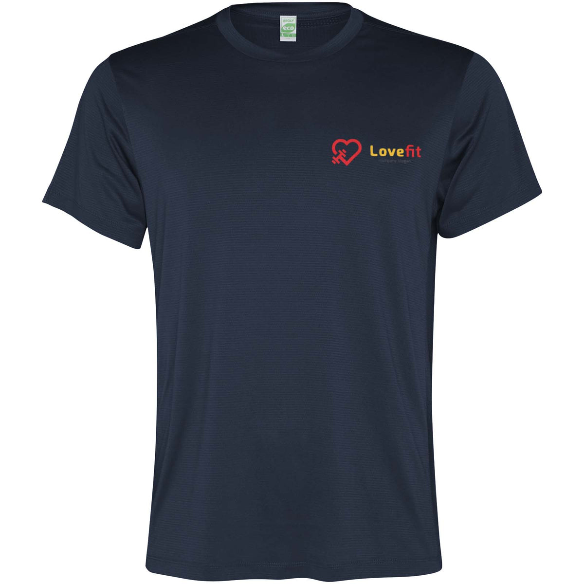 SIam 100 g/m² kortärmad sport-T-shirt för herrar