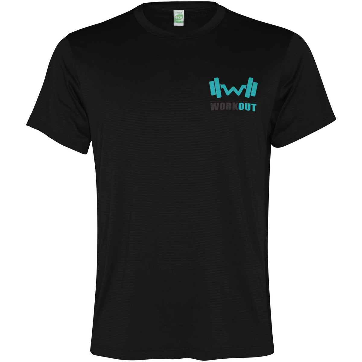 SIam 100 g/m² kortärmad sport-T-shirt för herrar
