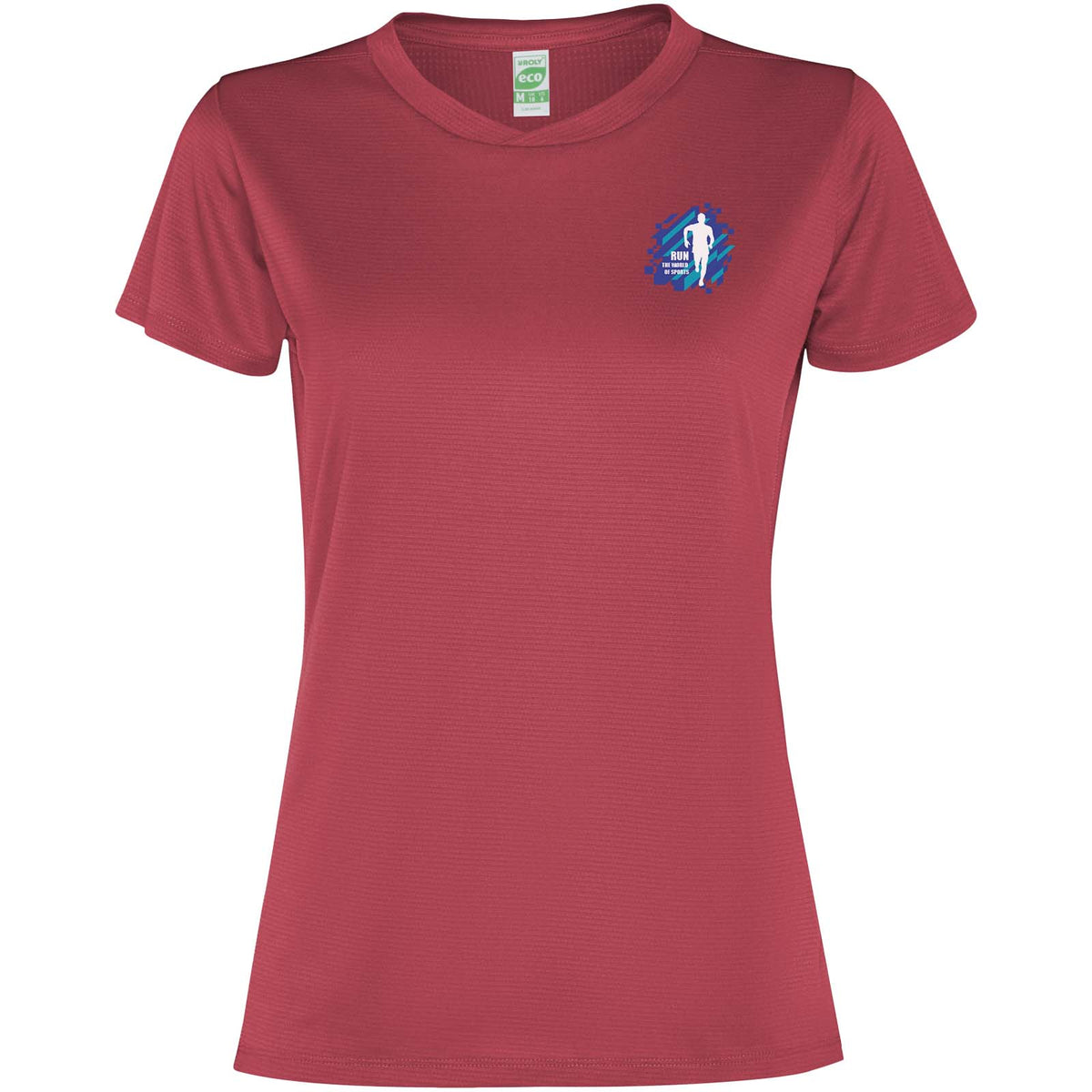 Slam 100 g/m² kortärmad sport-T-shirt för damer