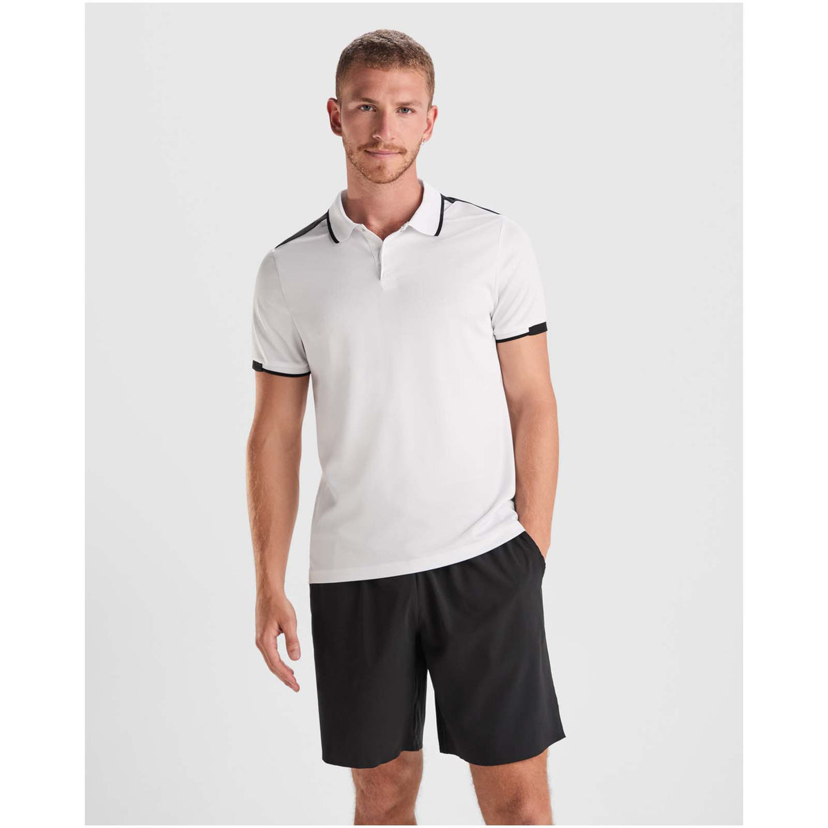 Tamil 150 g/m² kortärmad sportpolo för herr