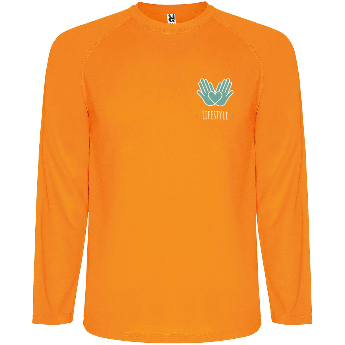 Montecarlo 150 g/m² långärmad sport t-shirt för män