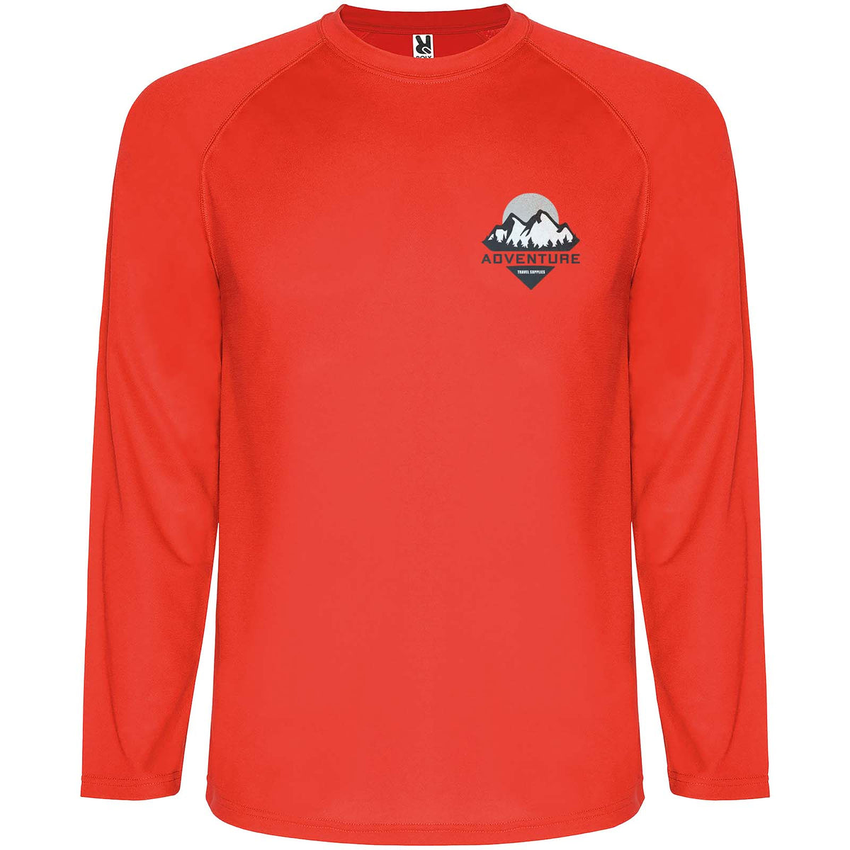 Montecarlo 150 g/m² långärmad sport t-shirt för män