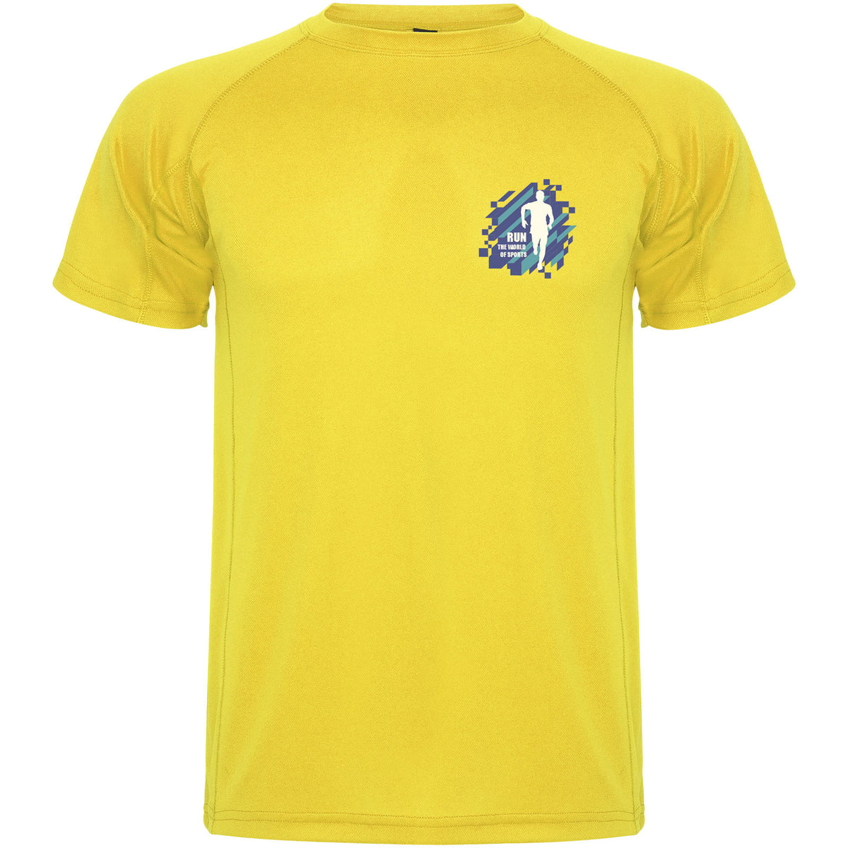 Montecarlo 150 g/m² kortärmad sport-T-shirt för herr