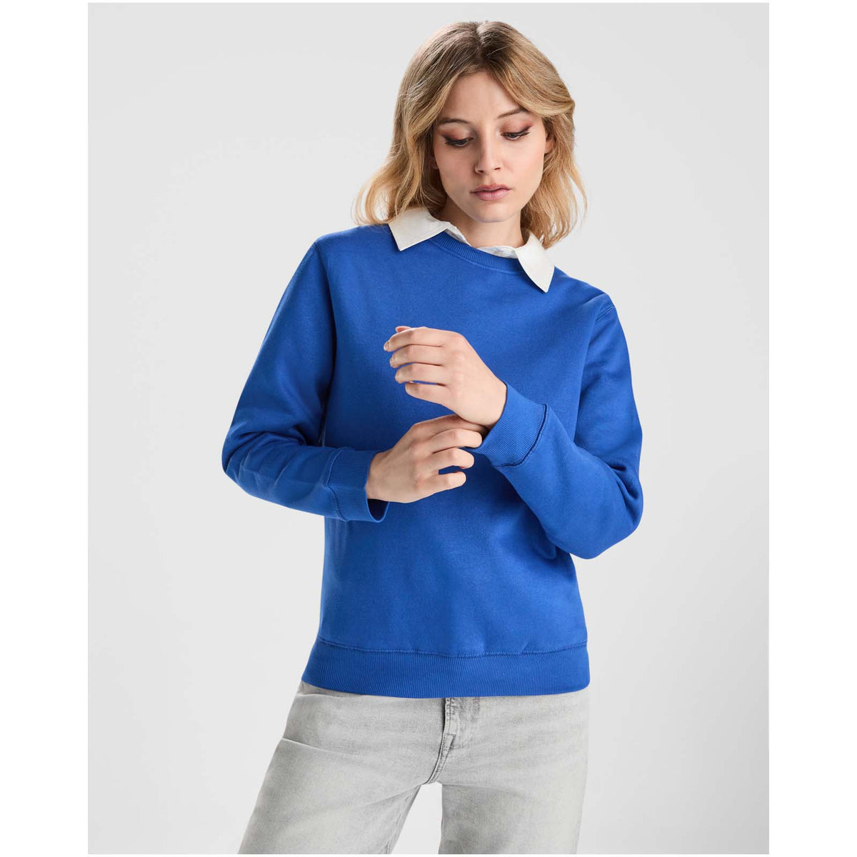 Batian 300 g/m² unisex tröja med rund hals ekologisk bomull