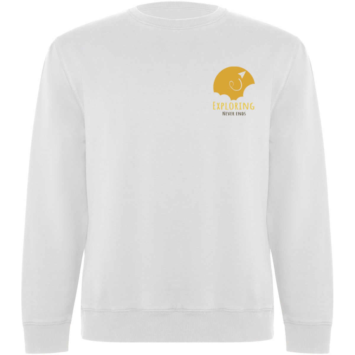 Batian 300 g/m² unisex tröja med rund hals ekologisk bomull