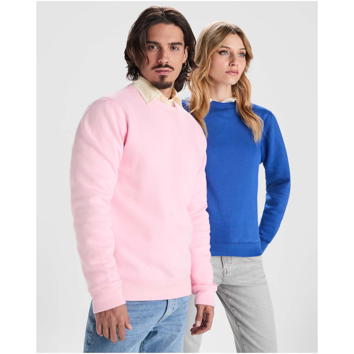 Batian 300 g/m² unisex tröja med rund hals ekologisk bomull
