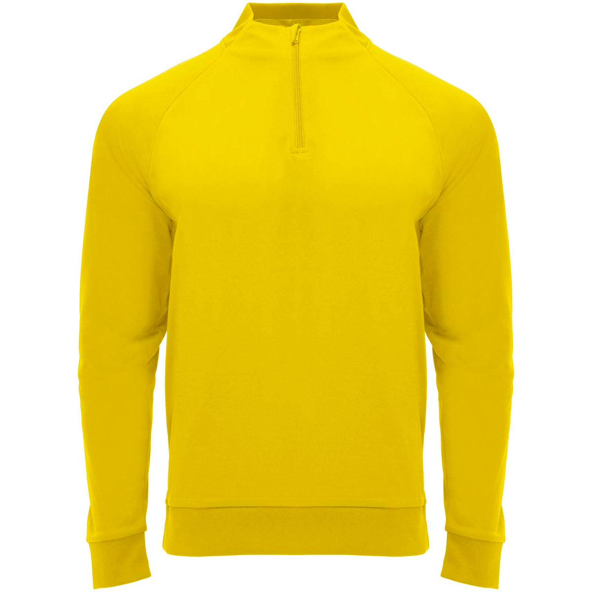 Epiro 200 g/m² långärmad unisex sweatshirt med kvartslång dragkedja