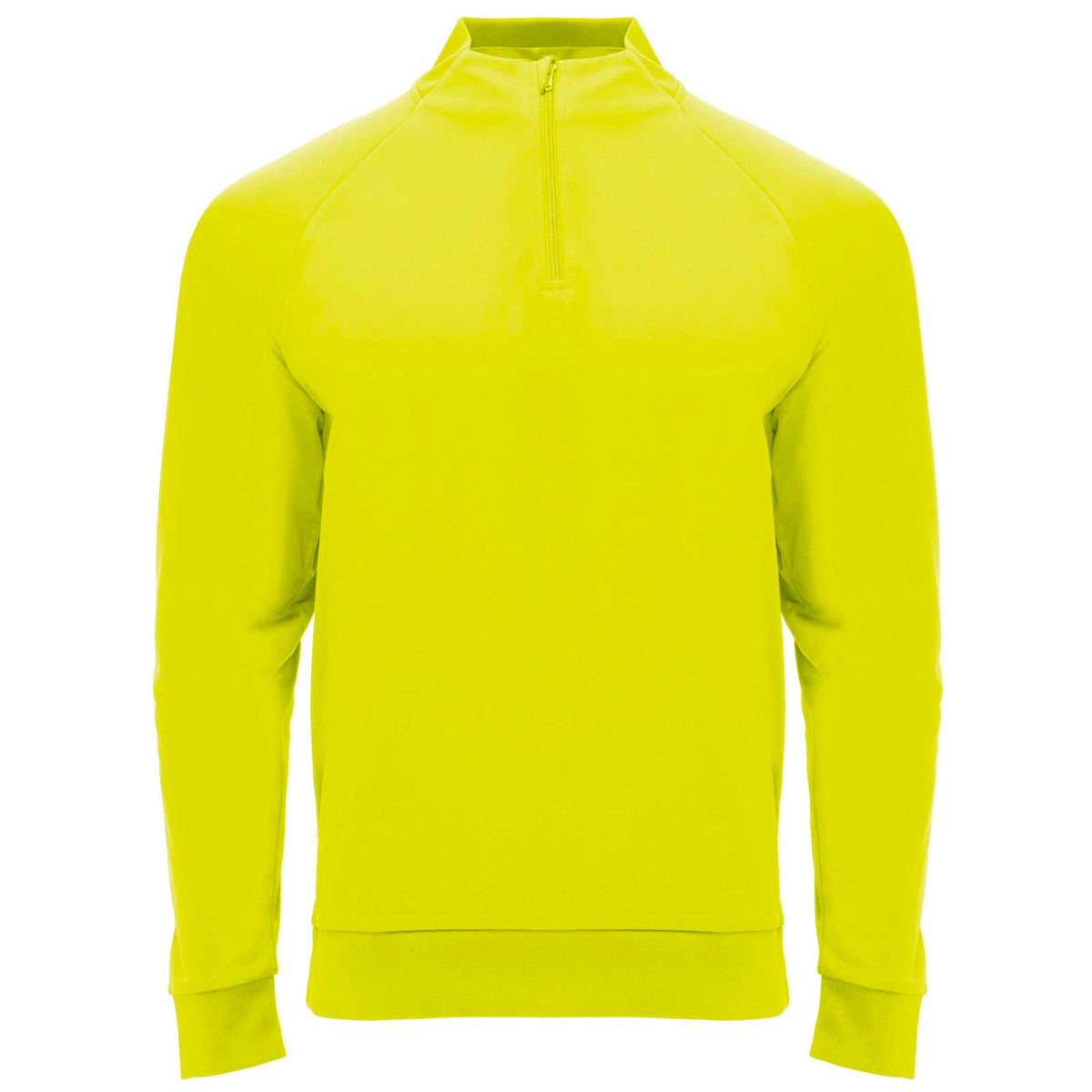 Epiro 200 g/m² långärmad unisex sweatshirt med kvartslång dragkedja