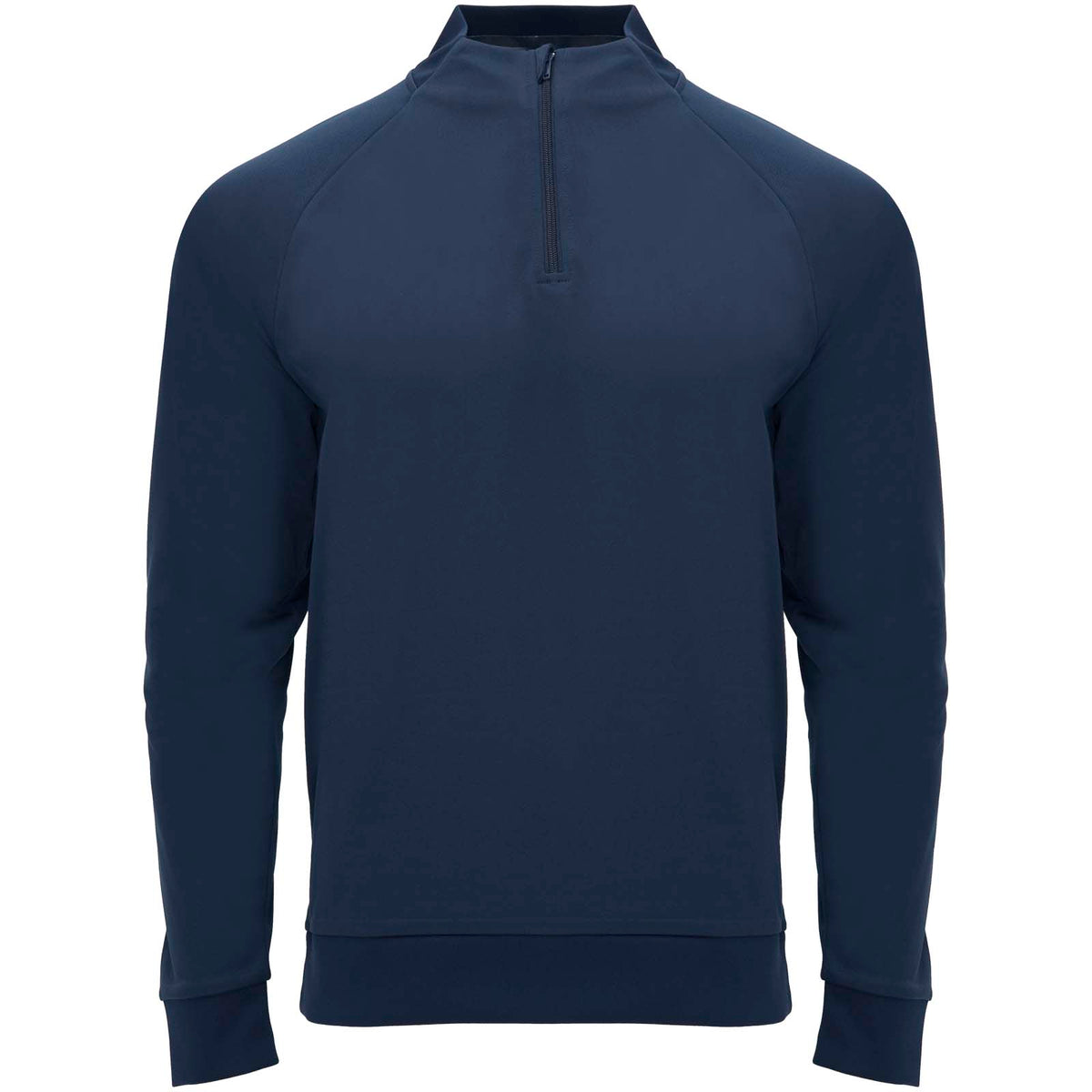 Epiro 200 g/m² långärmad unisex sweatshirt med kvartslång dragkedja