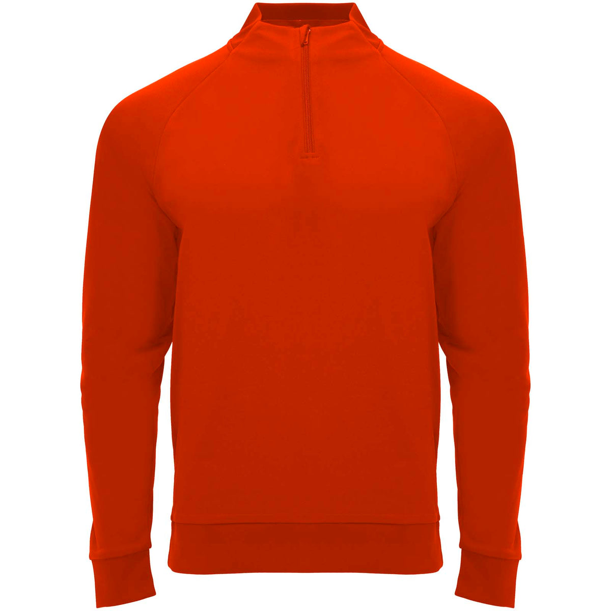 Epiro 200 g/m² långärmad unisex sweatshirt med kvartslång dragkedja