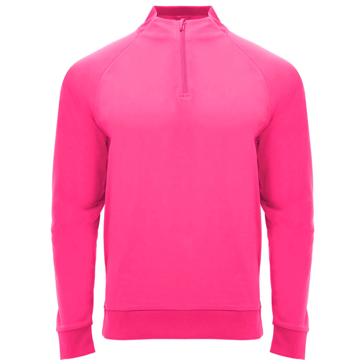 Epiro 200 g/m² långärmad unisex sweatshirt med kvartslång dragkedja