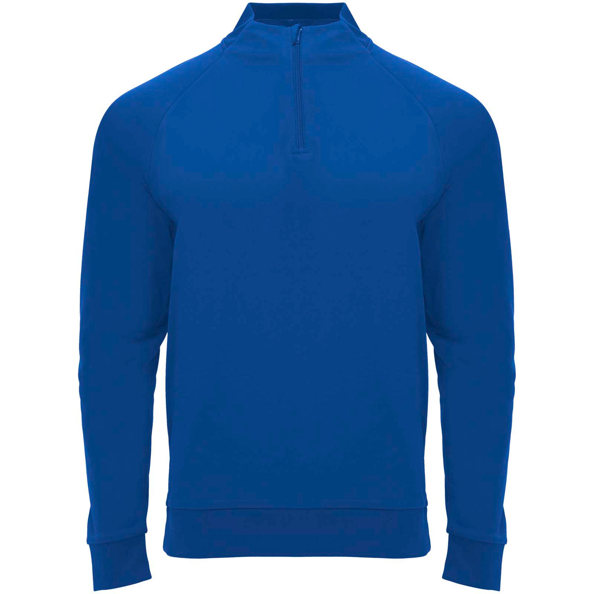 Epiro 200 g/m² långärmad unisex sweatshirt med kvartslång dragkedja