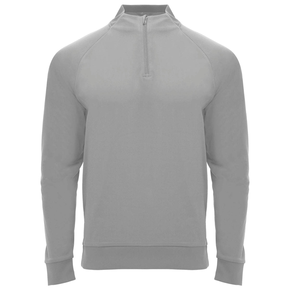 Epiro 200 g/m² långärmad unisex sweatshirt med kvartslång dragkedja