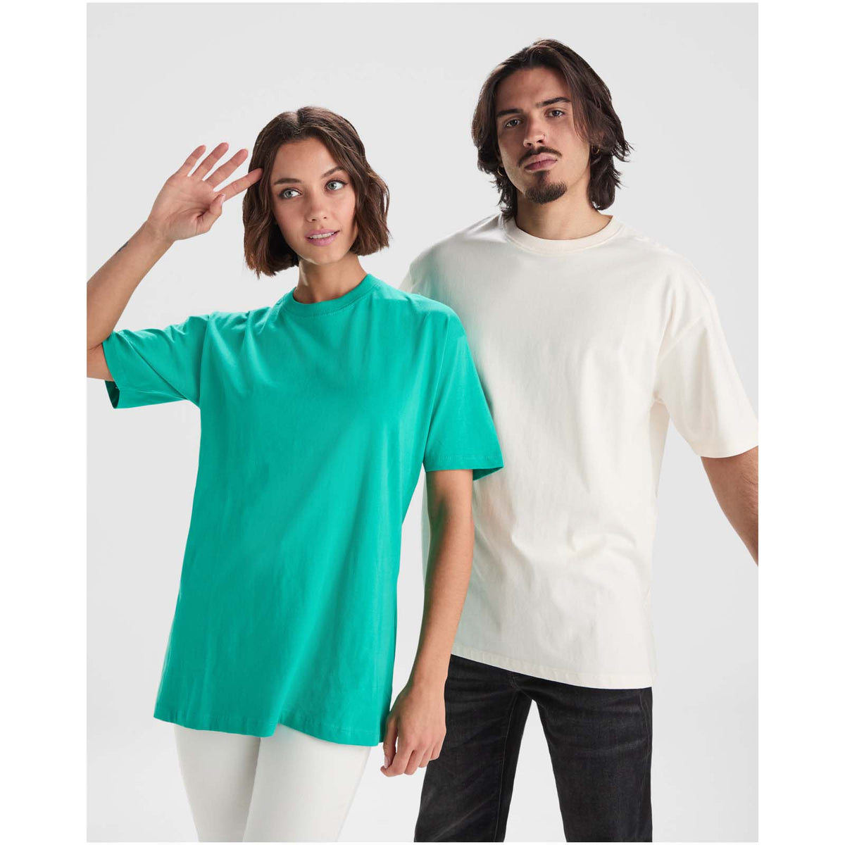 Bull 210 g/m² kortärmad oversize unisex T-shirt