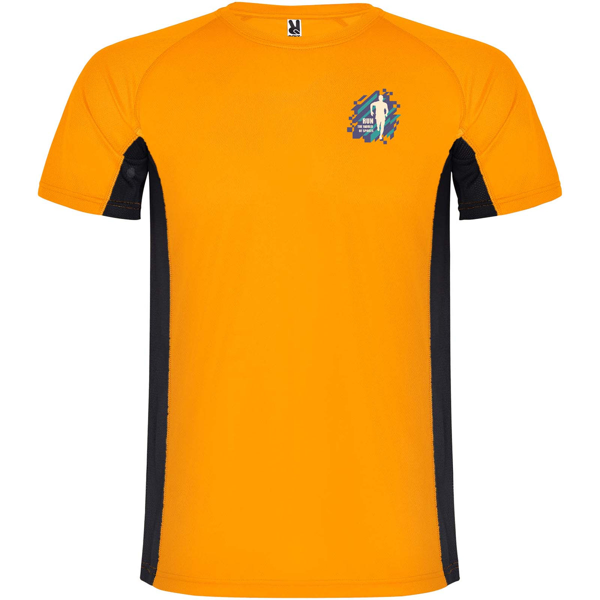 Shanghai 140 g/m² kortärmad sport-T-shirt för herr