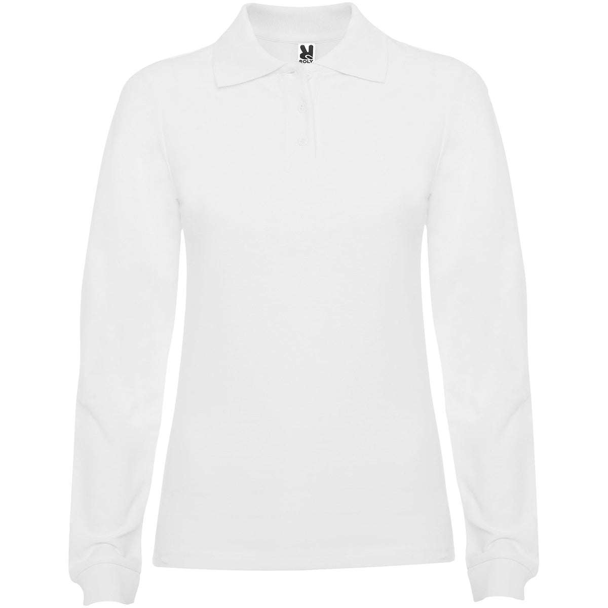 Estrella 220 g/m² långärmad pikétröja för dam