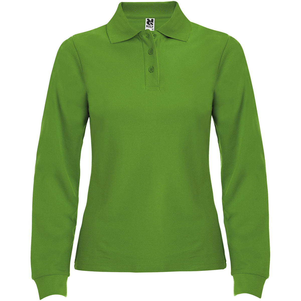 Estrella 220 g/m² långärmad pikétröja för dam