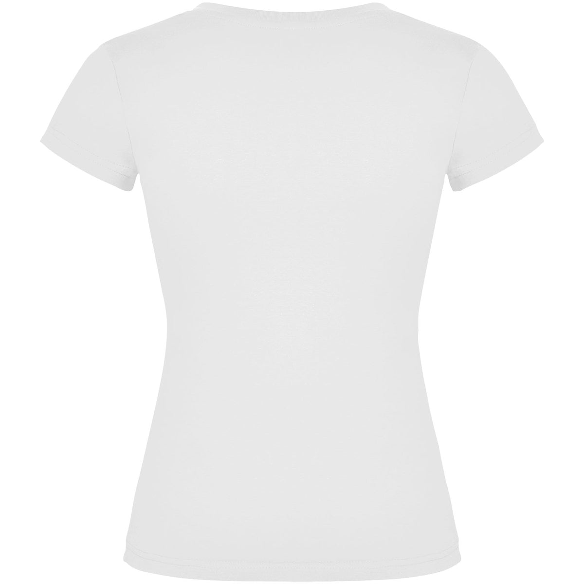 Victoria 155 g/m² kortärmad v-ringad T-shirt för dam
