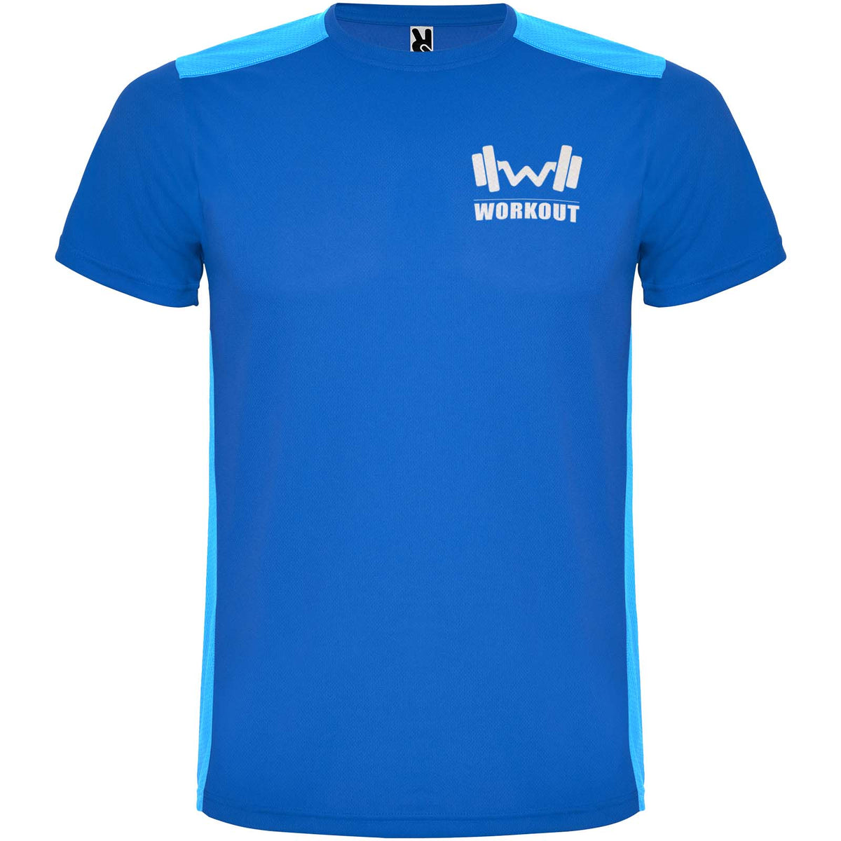 Detroit 130 g/m² kortärmad unisex sport-T-shirt