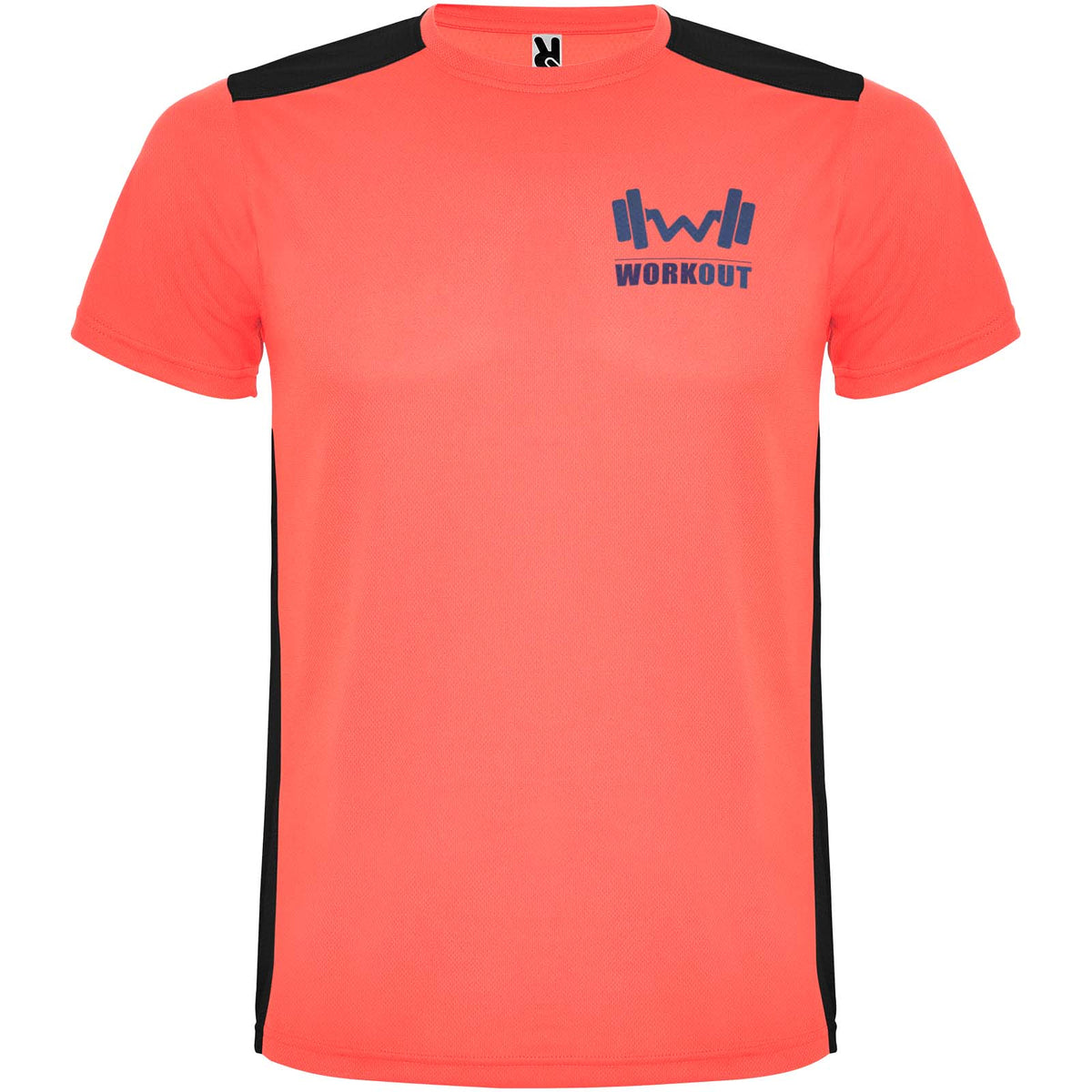 Detroit 130 g/m² kortärmad unisex sport-T-shirt
