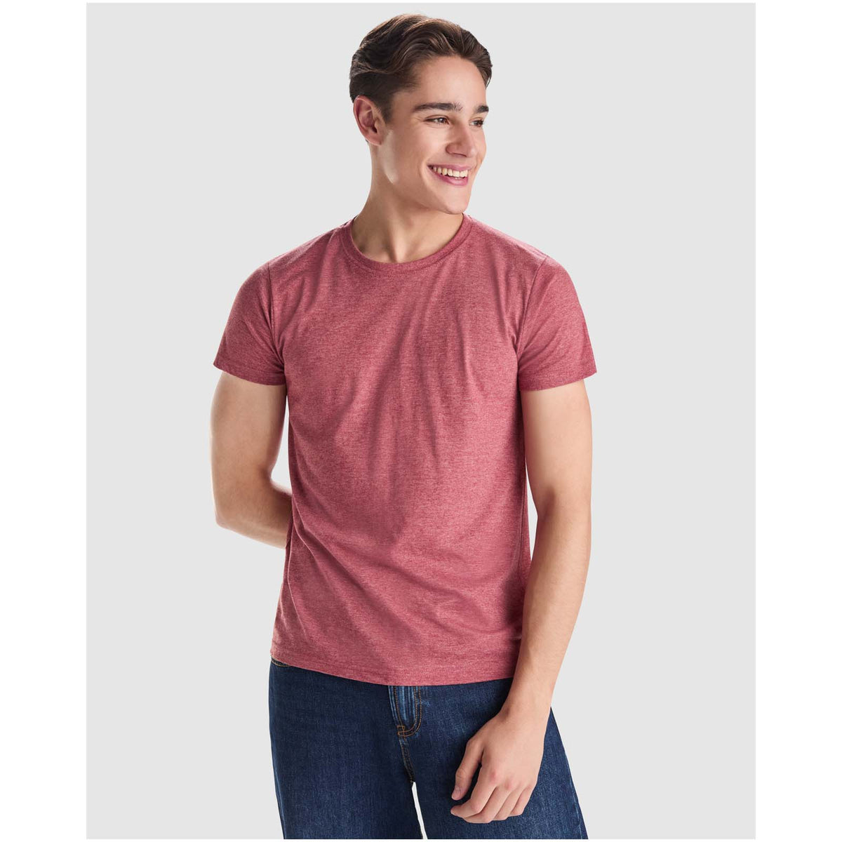 Fox 150 g/m² kortärmad T-shirt för herr