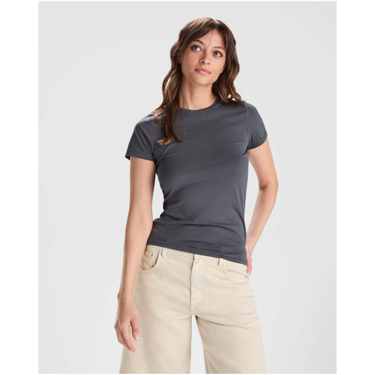 Golden 160 g/m² kortärmad T-shirt för dam
