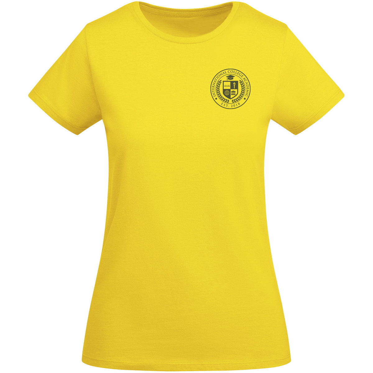 Breda 175 g/m² kortärmad T-shirt ekologisk bomull dam