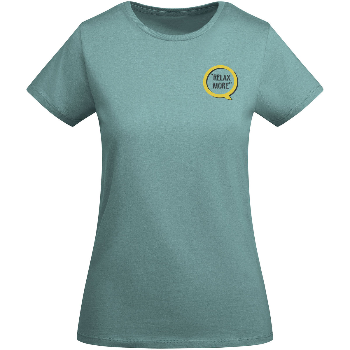 Breda 175 g/m² kortärmad T-shirt ekologisk bomull dam