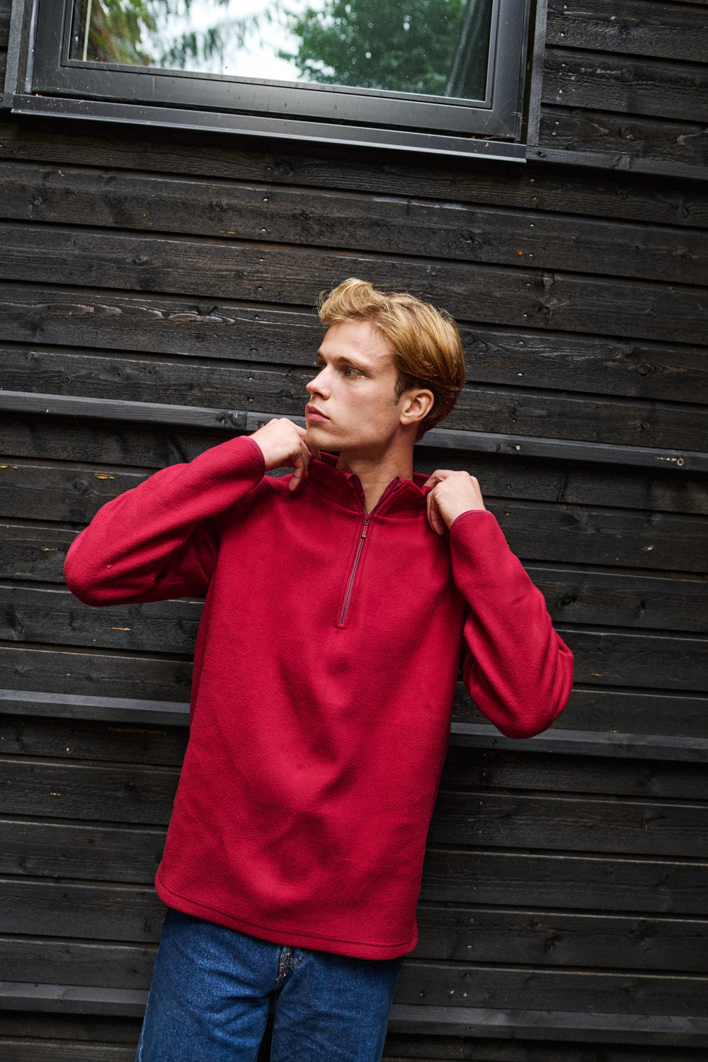 Recycled Fleece Quarter Zip