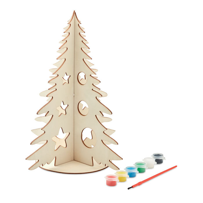 DIY-julgran i trä